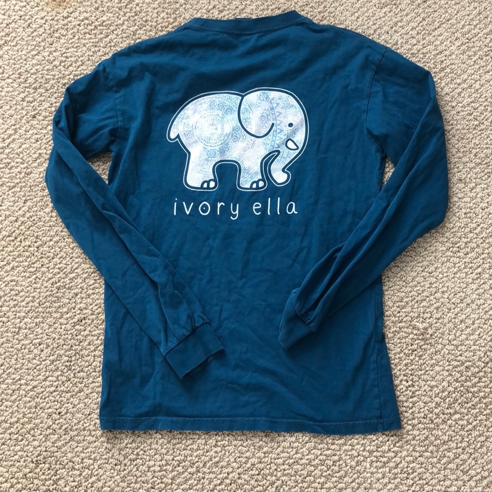 Authentic long sleeve Ivory Ella shirt